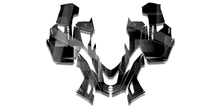 Fragment Ski-Doo REV-XU Sled Wrap