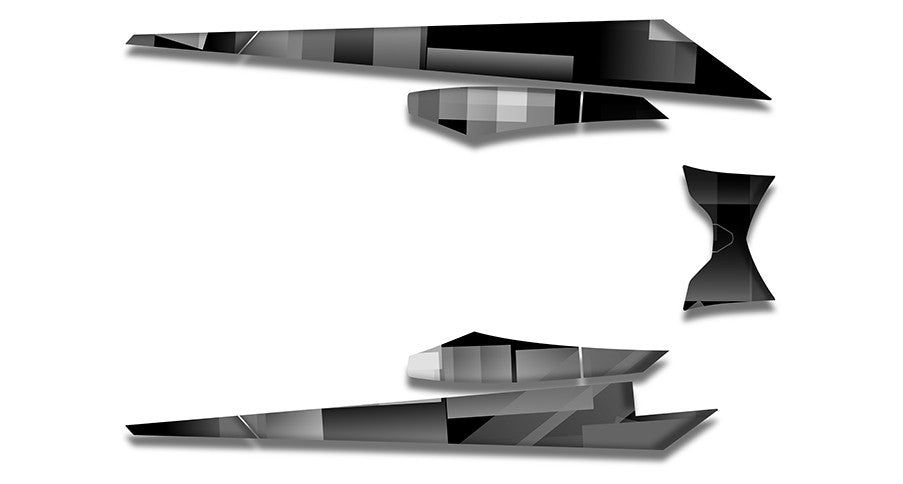 Fragment BlackOut Sled Wraps - SCS Unlimited 