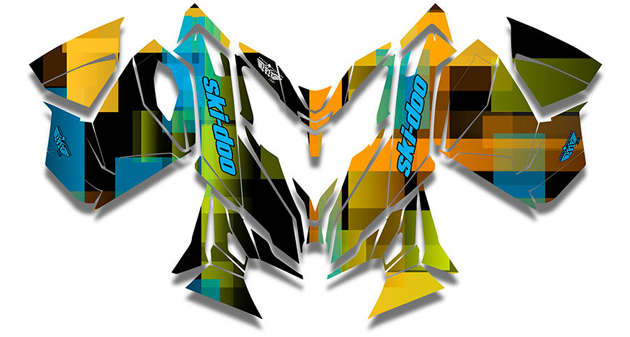 Fragment Sled Wraps - SCS Unlimited 