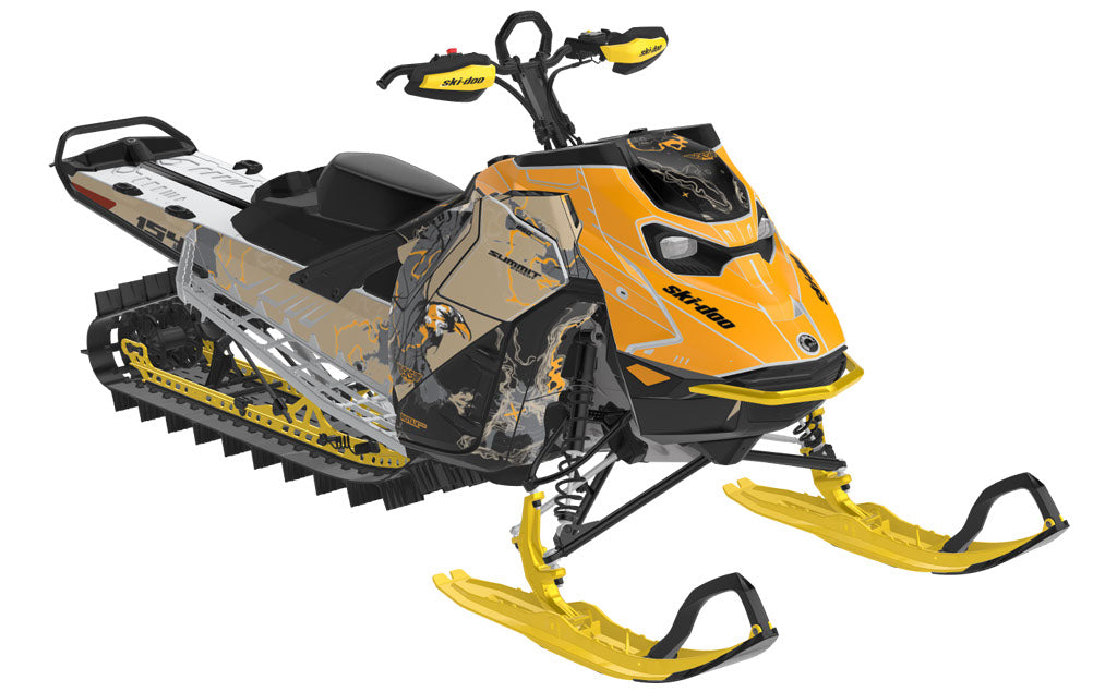 Freebird Ski-Doo REV Gen5 Sled Wrap Partial Coverage