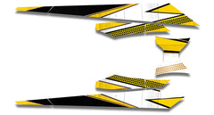 Frisby Gold Sled Wraps - SCS Unlimited 