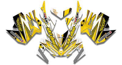 Frisby Gold Sled Wraps - SCS Unlimited 