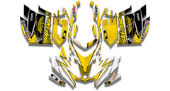 Frisby Gold Sled Wraps - SCS Unlimited 