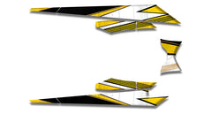 Frisby Gold Sled Wraps - SCS Unlimited 