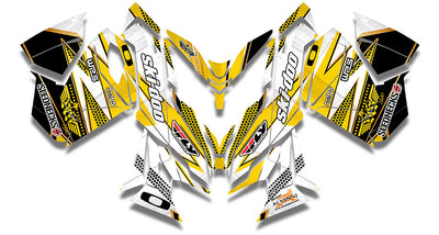 Frisby Gold Sled Wrap - SCS Unlimited 