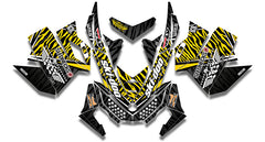 Heath Frisby Zebra Sled Wraps - SCS Unlimited 