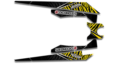 Frisby Zebra Sled Wrap - SCS Unlimited 