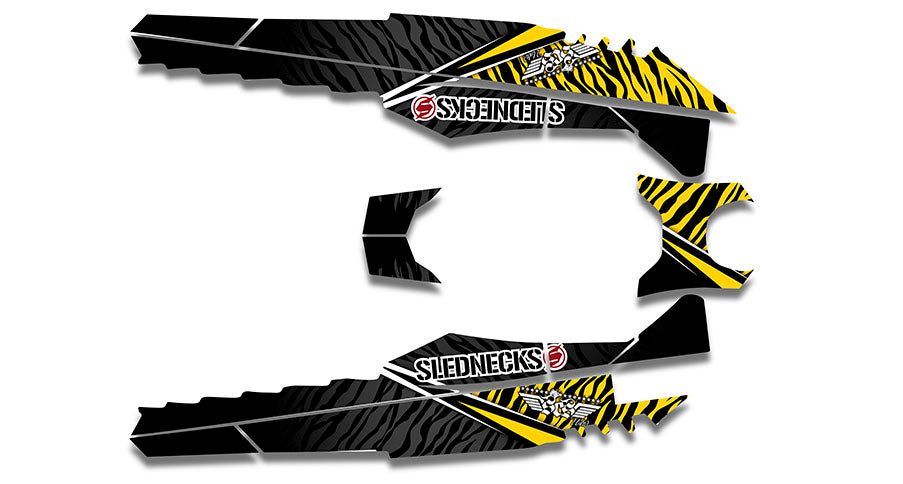 Heath Frisby Zebra Sled Wrap - SCS Unlimited 