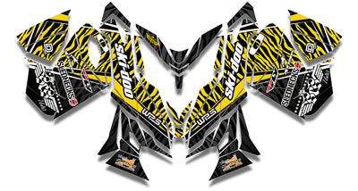 Heath Frisby Zebra Sled Wrap - SCS Unlimited 