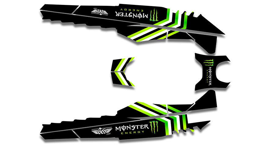 Frisby Monster Sled Wrap - SCS Unlimited 