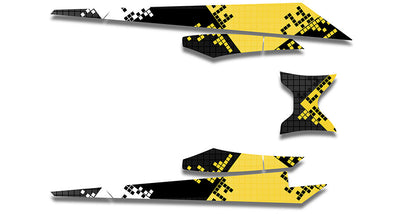 Geo Square Sled Wraps - SCS Unlimited 