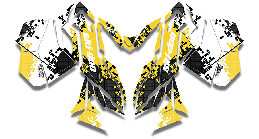 Geo Square Sled Wrap - SCS Unlimited 