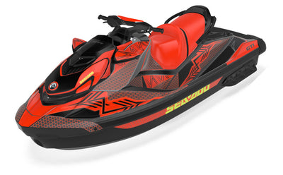 Hex NeoMint Black Sea-Doo GTI Graphics