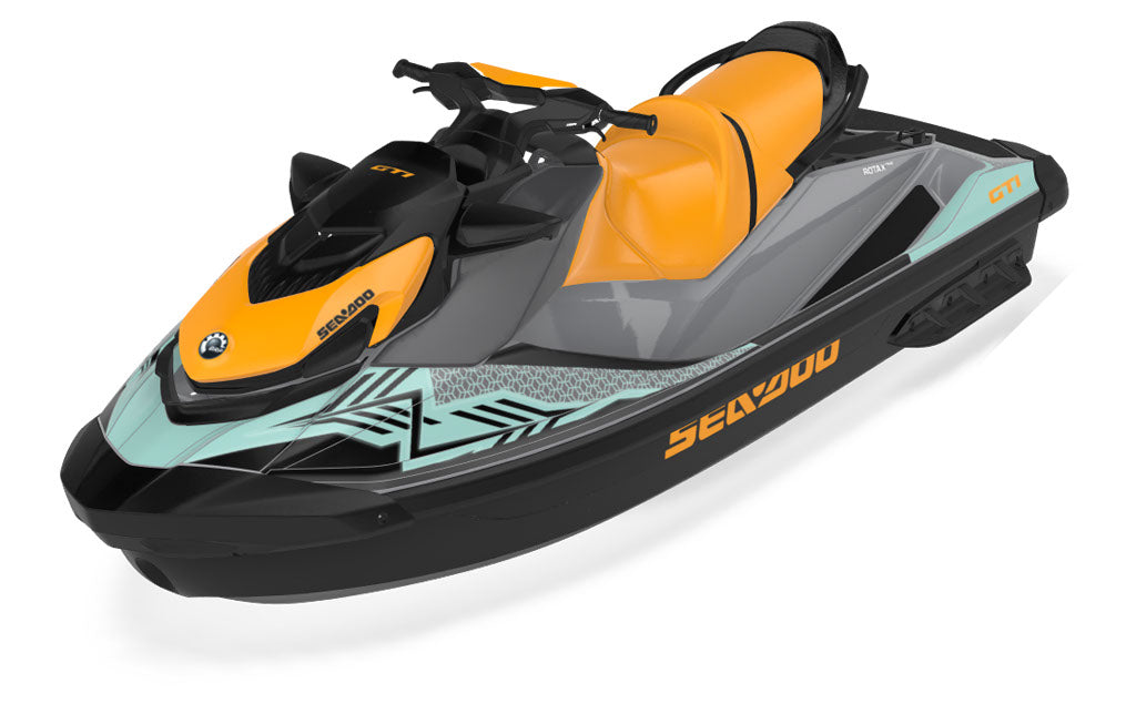 Hex Scandi DrkGrey Sea-Doo GTI Graphics