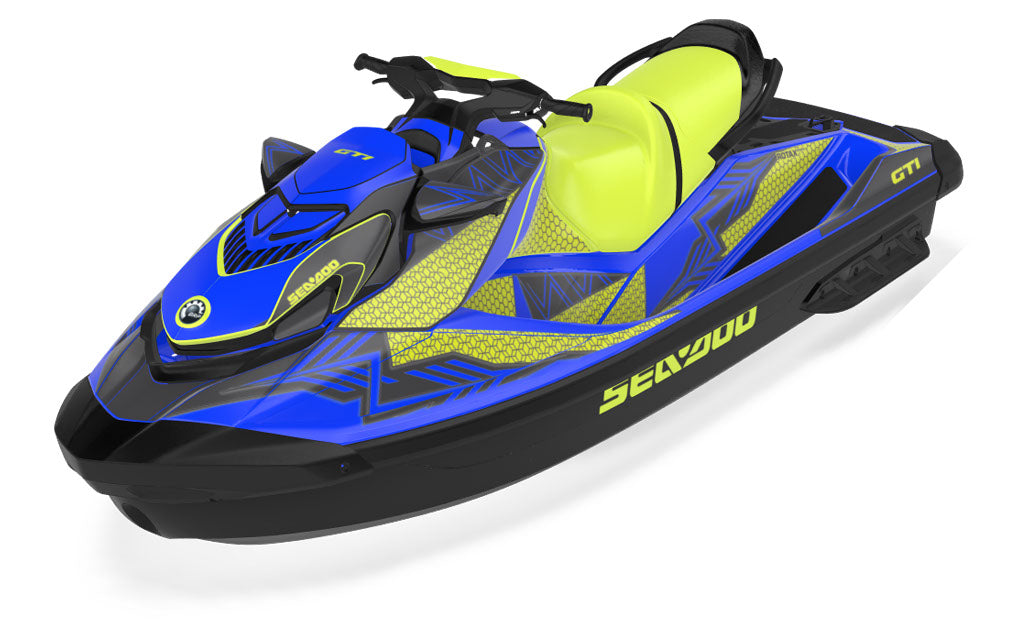 Hex DrkGrey Charcoal Sea-Doo GTI Graphics