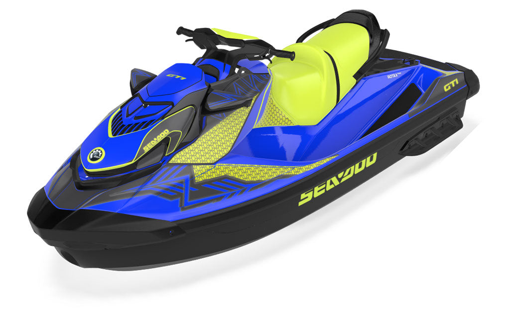 Hex DrkGrey Charcoal Sea-Doo GTI Graphics