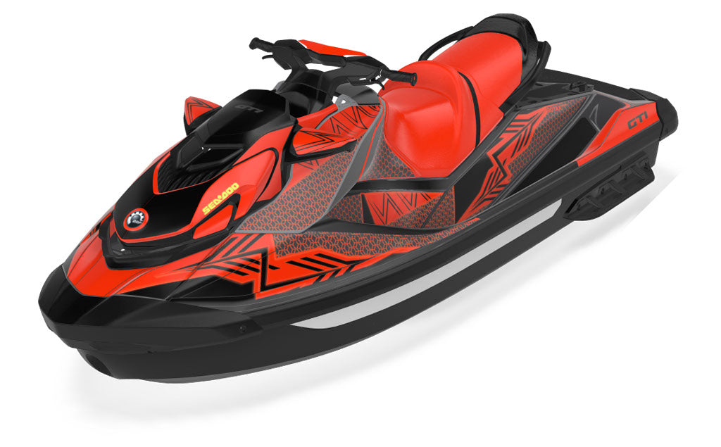 Hex NeoMint Black Sea-Doo GTI Graphics