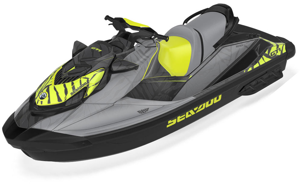 Hangten UnlimitedLava Black Sea-Doo GTI Graphics