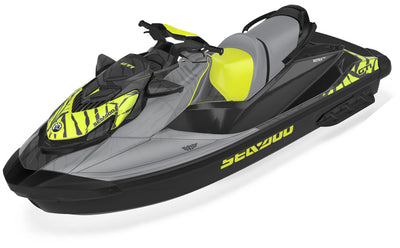 Hangten UnlimitedLava Black Sea-Doo GTI Graphics