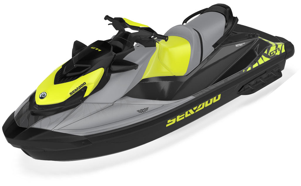 Hangten UnlimitedLava Black Sea-Doo GTI Graphics