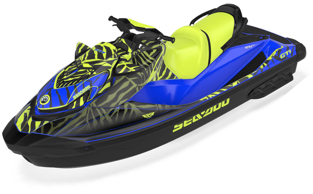 Hangten CanAmSilver MillYellow Sea-Doo GTI Graphics