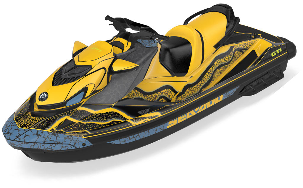 Hightide White Reef Sea-Doo GTI Graphics