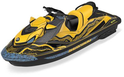 Hightide White Reef Sea-Doo GTI Graphics