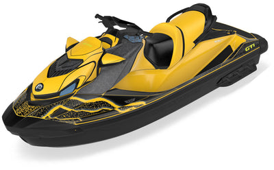 Hightide White Reef Sea-Doo GTI Graphics