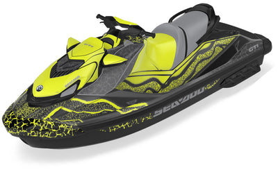 Hightide MelliYellow DrkGrey Sea-Doo GTI Graphics