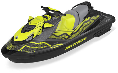 Hightide MelliYellow DrkGrey Sea-Doo GTI Graphics