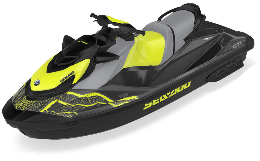 Hightide MelliYellow DrkGrey Sea-Doo GTI Graphics