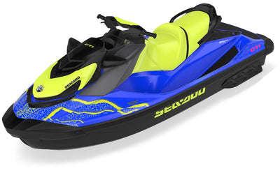 Hightide NuclearYellow Black Sea-Doo GTI Graphics