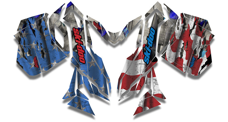 Industrial America Sled Wrap - SCS Unlimited 