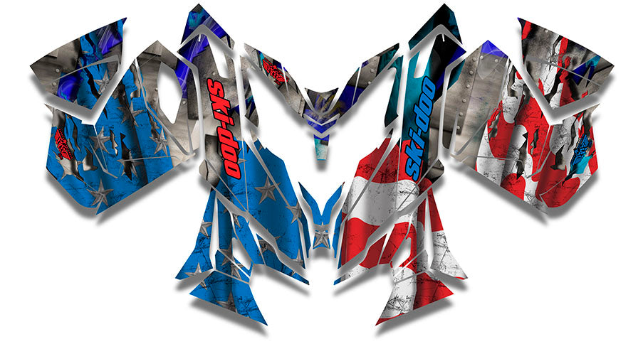 Industrial America Sled Wrap - SCS Unlimited 