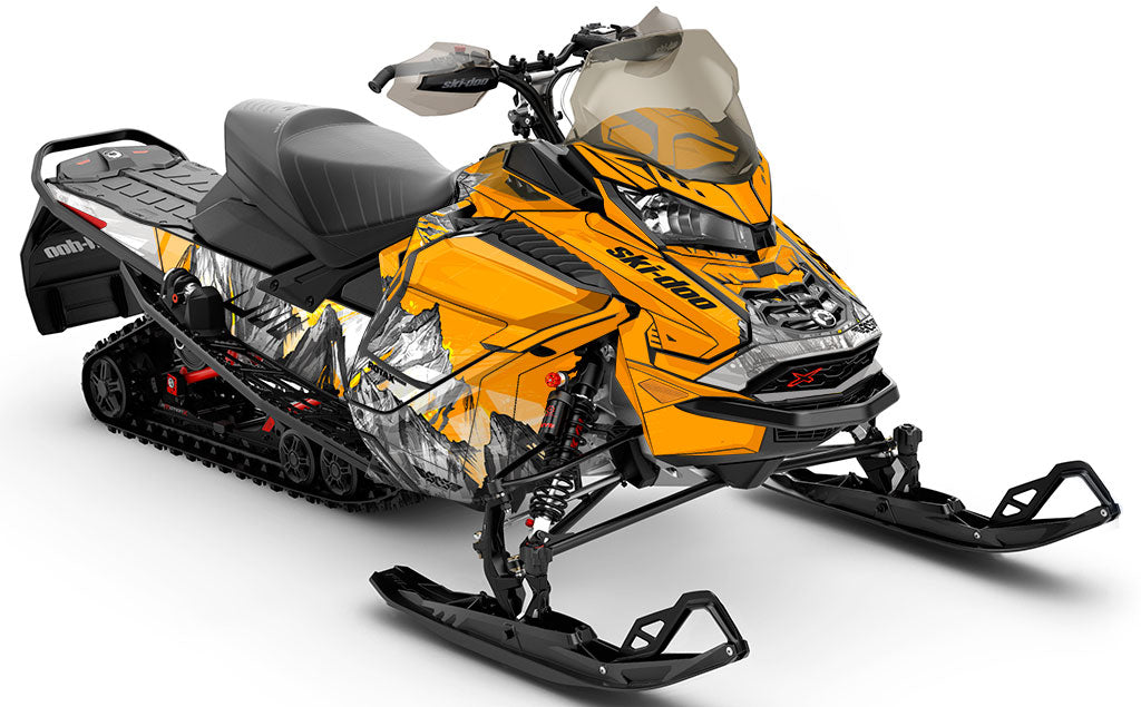 Inversion Red Manta Ski-Doo REV Gen4 Wide Less Coverage Sled Wrap