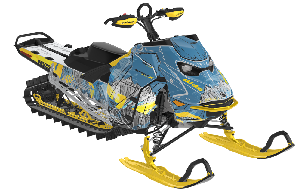 Inversion Ski-Doo REV Gen5 Mountain Reef DazzBlue Full Coverage