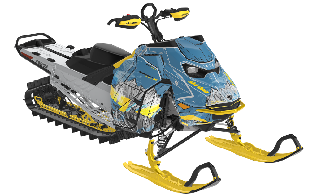 Inversion Ski-Doo REV Gen5 Mountain Reef DazzBlue Premium Coverage