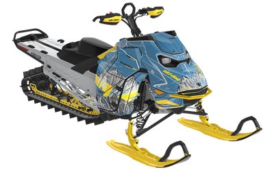 Inversion Ski-Doo REV Gen5 Mountain Reef DazzBlue Premium Coverage