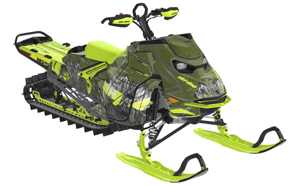 Inversion Ski-Doo REV Gen5 Mountain Black Spartan Less Coverage