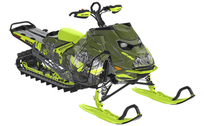 Inversion Ski-Doo REV Gen5 Mountain Black Spartan Partial Coverage