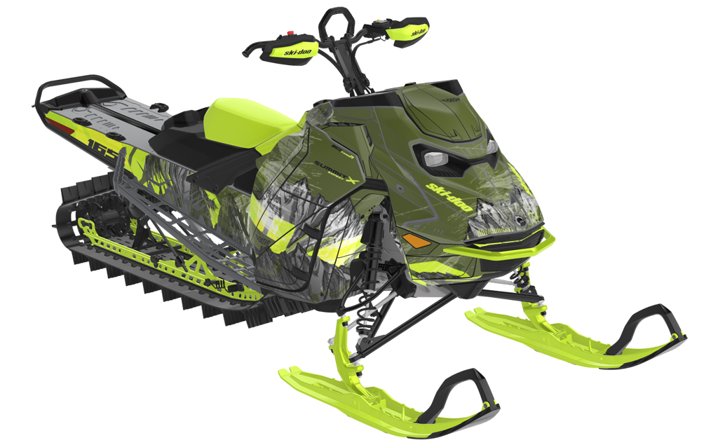 Inversion Ski-Doo REV Gen5 Mountain Black Spartan Full Coverage