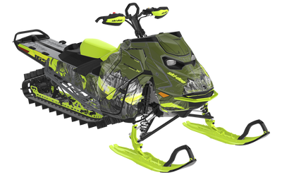 Inversion Ski-Doo REV Gen5 Mountain Black Spartan Full Coverage