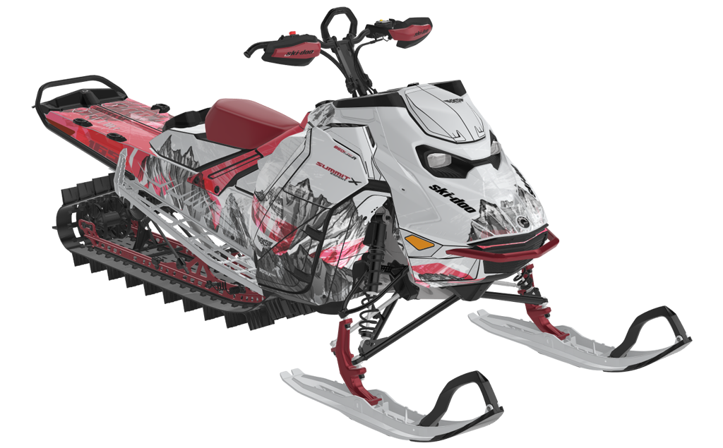 Inversion Ski-Doo REV Gen5 Mountain CatGrey Spartan Less Coverage
