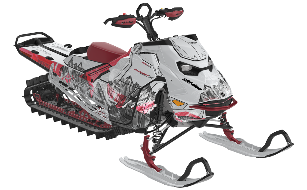 Inversion Ski-Doo REV Gen5 Mountain CatGrey Spartan Partial Coverage