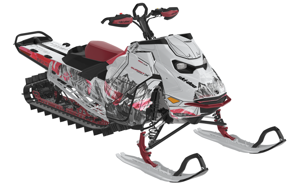 Inversion Ski-Doo REV Gen5 Mountain CatGrey Spartan Full Coverage