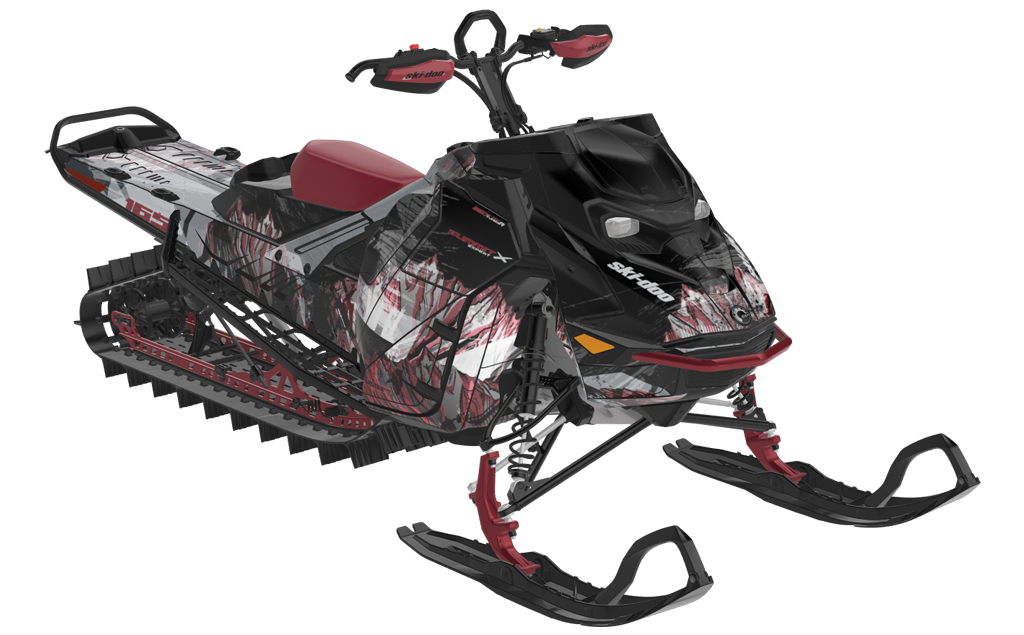 Inversion Ski-Doo REV Gen5 Mountain DrkGrey Manta Less Coverage