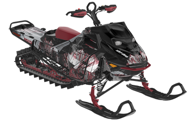 Inversion Ski-Doo REV Gen5 Mountain DrkGrey Manta Less Coverage