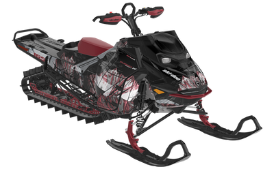 Inversion Ski-Doo REV Gen5 Mountain DrkGrey Manta Partial Coverage
