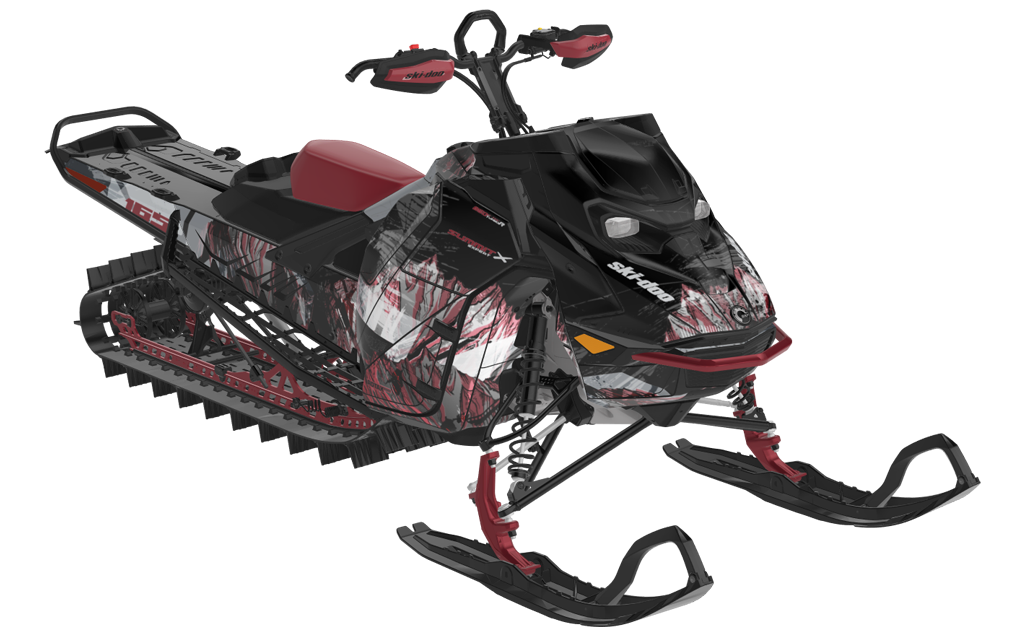 Inversion Ski-Doo REV Gen5 Mountain DrkGrey Manta Full Coverage