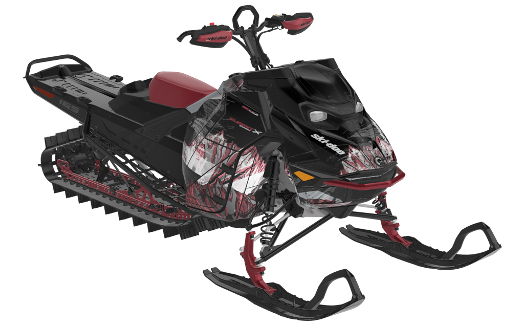 Inversion Ski-Doo REV Gen5 Mountain DrkGrey Manta Premium Coverage